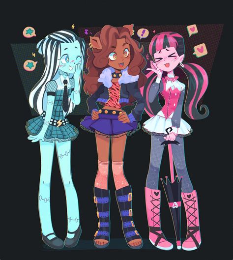 monster high fan art|More.